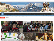 Tablet Screenshot of dongcatminh.org